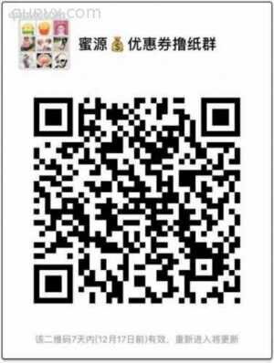 优惠券 副业二维码