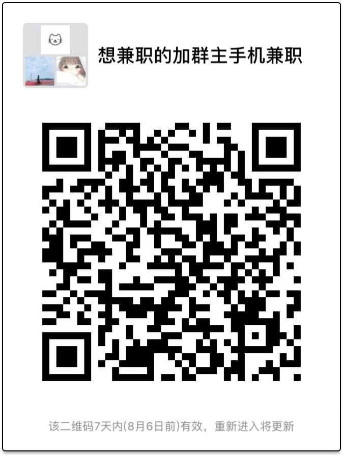 网赚项目副业沟通群二维码