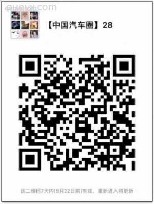 汽车爱好者沟通二维码