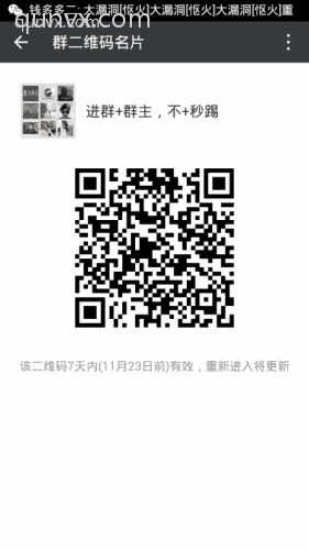 副业沟通12群二维码