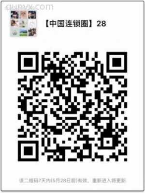 连锁行业沟通二维码