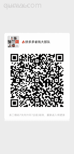 拼夕夕省钱大部队二维码