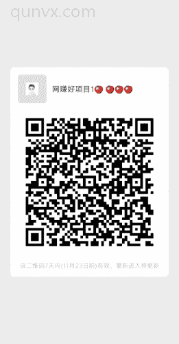 网赚好项目互推二维码