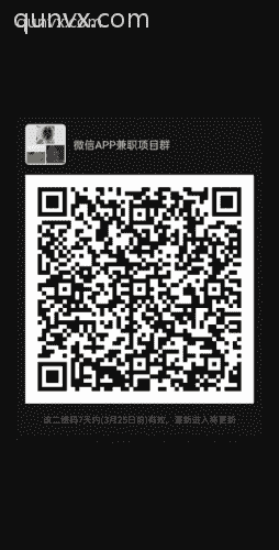 微信APP副业项目群二维码