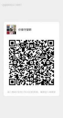 价值守望群二维码