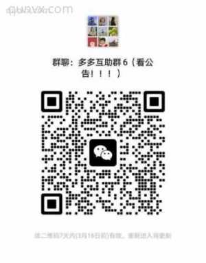 拼夕夕PDD助力群突破最后001