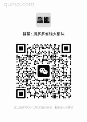 拼多多省钱大部队二维码