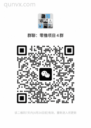 零撸项目4群二维码