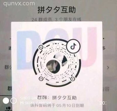 抖音拼夕夕互助群