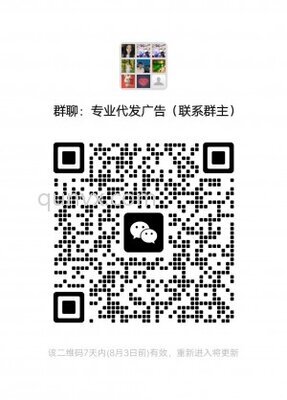 专业群推代发广告二维码