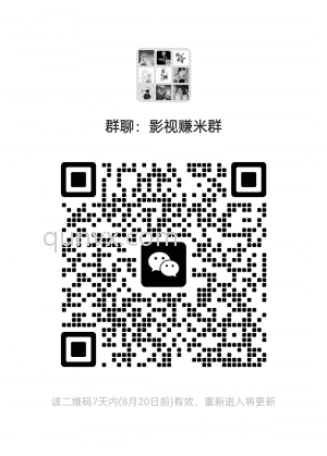 影视分享副业群二维码