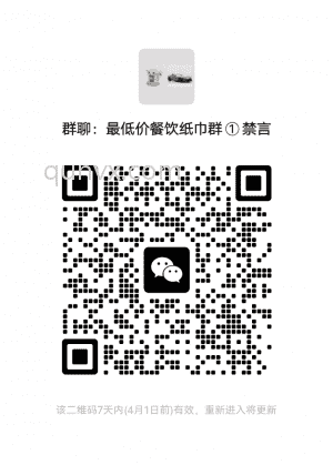 最低价撸纸巾群二维码