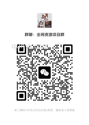 全网资源项目群二维码