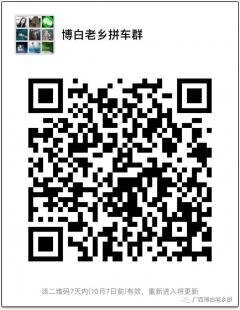 广西博白老乡拼车群