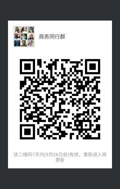 深圳商务同行群二维码
