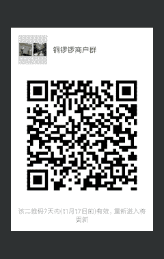 铜锣锣吃货群二维码