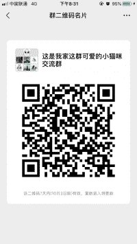 这是我家这群可爱的小猫咪沟通群