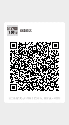 宠物日常沟通群二维码