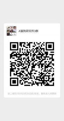 宠物训练领养救助义诊沟通二维码