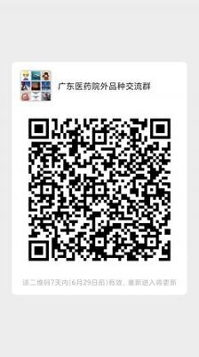 广东医药院外品种沟通群二维码
