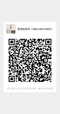 管理类联考沟通二维码