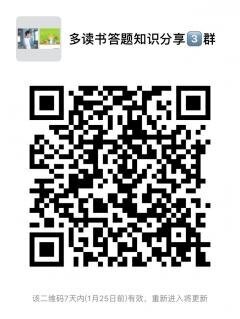 读书知识分享群二维码