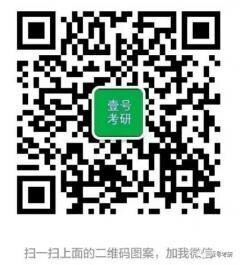 壹号考研群二维码