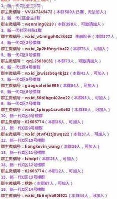 新一代C区业主微信群二维码