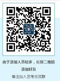 2019届艺考沟通群二维码
