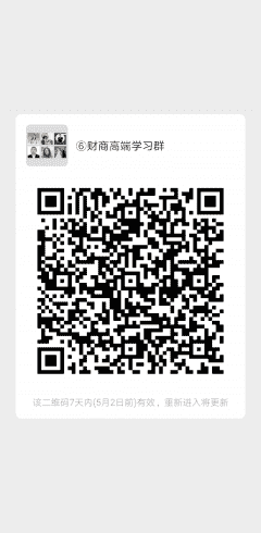 财商高端学习 8 群二维码