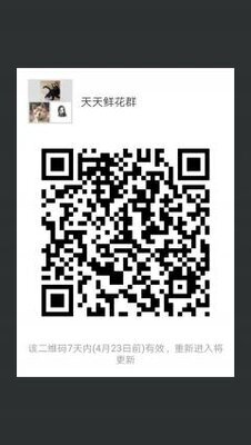 天天鲜花群二维码
