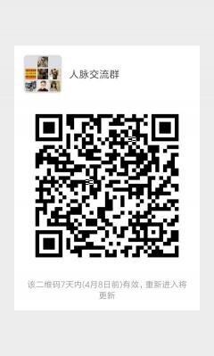 互联网人脉沟通二维码