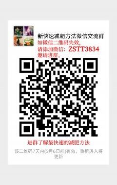 新快速减肥方法微信沟通群二维码