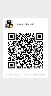 烘焙沟通群二维码