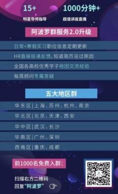 阿波罗实习群二维码