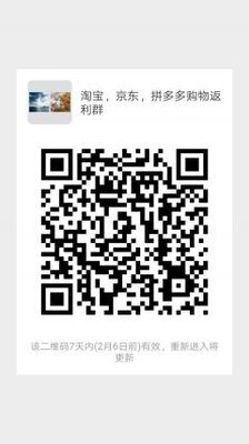 淘宝，京东，拼夕夕购物返利群二维码