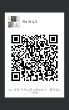 运动赚钱群二维码