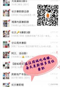 长沙车展礼模、副业群二维码