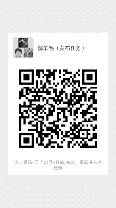 薅羊毛（发布任务）二维码