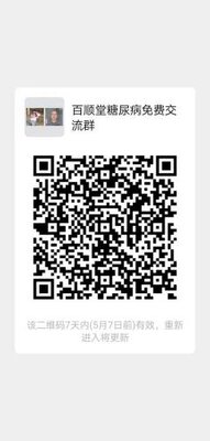 糖尿病免费沟通群二维码