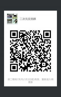 二次元沟通群二维码