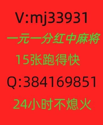 想找24小时一元一分红中麻将群