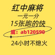 一元一分正规红中麻将24小时不熄火